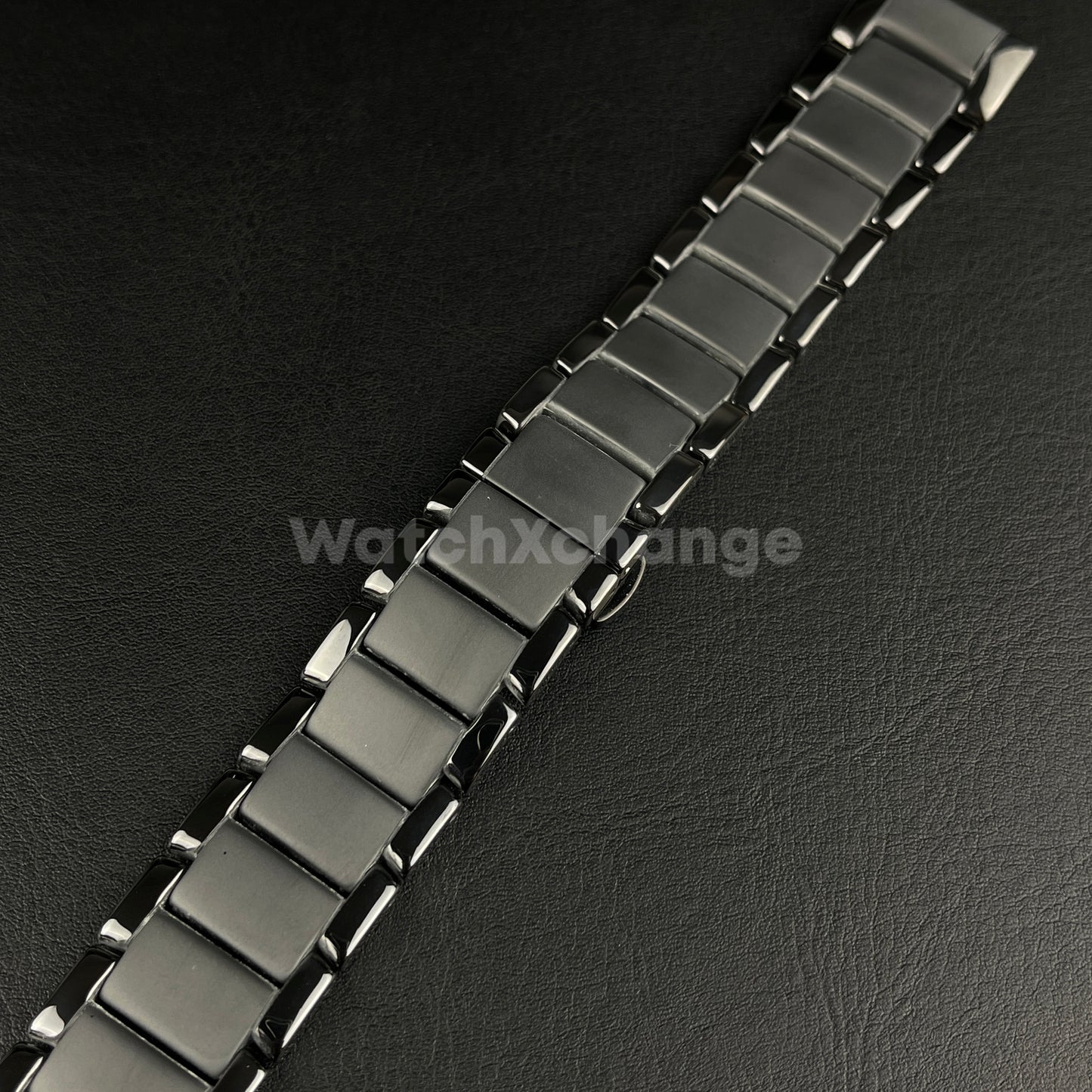 For Emporio Armani AR1451 Watch Black 22 24mm Ceramic Strap Band Bracelet Clasp