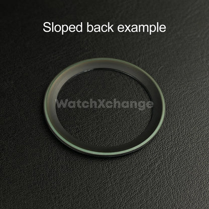 Blue Ceramic bezel insert 38mm For Divers Watch Rolex Seiko SKX SRPD Smurf